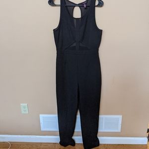 Black Cutout Jumpsuit